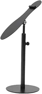 FccsiKoa Shoe Display Rack Stand Requisible Height Stainless Steel Holder Sales Shelf for Retail Stores Workplace Shop High Heels