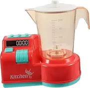 Kisangel Realistic Mini Juicer Toy for Boys and Girls Pretend Play Kitchen Set Interactive Learning Toy Abs Plastic No Batteries Required