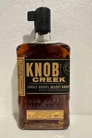 Knob Creek Single Barrel Select Kentucky Straight Bourbon Whiskey Aged 10 Years