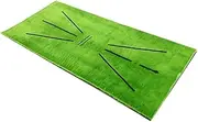 Golf Mat Golf Training Mat,Swing Detection Batting Mat, Golf Practice Mat, Golf Course Putting Practice Set Equipment Indoor and Outdoor,30x60cm