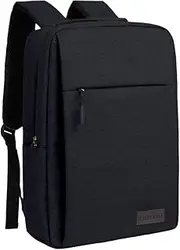 Leberna Travel Laptop Backpack, Business Slim Durable Laptop Backpack with USB Charging Port, Water Resistant College Bag Computer Bag for Men & Women Fits 15 Inch Notebook