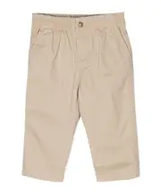 Polo Ralph Lauren Kids Logo Embroidered Elastic Waist Pants 3,6,9,US24M,US12M khaki