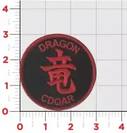 USMC MARINE CORPS VMM-165 DRAGON FLIGHTLINE CDQAR HOOK & LOOP EMBROIDERED PATCH