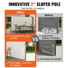Retractable Side Awning Outdoor Privacy Screen 180X600cm Waterproof UV