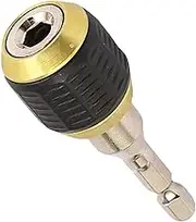 Hex Shank Bit Holder - Hex Shank Bit Holder, Quick Release Self-Locking Drill Extension | Multipurpose Engineered Extension Rod, Power Tool Adapter for Electric Drill Screwdriver and Bit Conversion