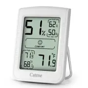 Digital Hygrometer Indoor Thermometer for Home,Room Thermometer with Temperat...