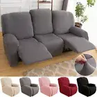 1/2/3 Seater Stretch Recliner Chair Covers Lounge Couch Cover Sofa Slipcovers AU