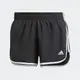 ADIDAS MARATHON 20 SHORT 女款 黑色 短褲 吸濕排汗 GK5265【KAORACER】