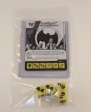 DC Dice Masters Batman * BAT-SIGNAL * Set RARE Uncommon CUR + 4 DICE