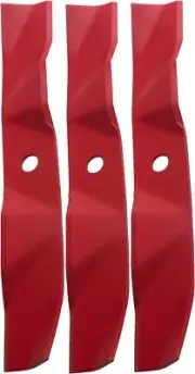 3 Fits Exmark MULCHING Blades. For 60" Laser Z Deck 103-6393, 50-2812 (11242)