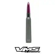 VMS RACING 50 CAL BULLET ANTENNA 5.5" FOR JEEP WRANGLER JK GUNMETAL PINK (for: Jeep)