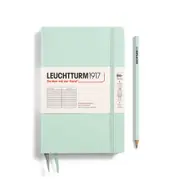 Notebook Hardcover Paperback, Ruled, 219 Pages (Mint Green) - B6+