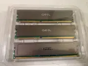 Geil 2GB Pc3-12800 CL=9-9-9-28 GV36GB1600C9TC 1.5V Memory Board Pack Of 3 D4