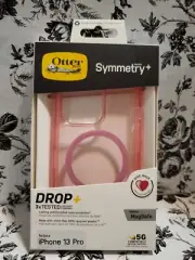 OtterBox Symmetry Drop+ iPhone 13 Pro Protective Phone Case Pink New