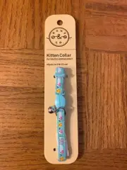 Kitten Cat Collar Breakaway Light Blue-Brand New-SHIPS N 24 HOURS