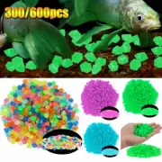 300/600x Glow in The Dark Pebbles Garden Glowing Rock Fish Tank Luminous Stones