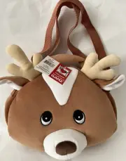 Ganz Bagimals Reindeer Girls Plush Christmas Purse NEW