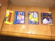 1989 Donruss Rack Pack with Gregg Jefferies Rookie on Top, Griffey Year Sealed