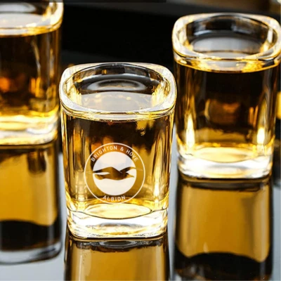 Custom Engraved Brighton & Hove Albion Shot Glass – 2.2 oz Capacity NEW