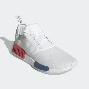 Adidas NMD_R1 男鞋 女鞋 慢跑 休閒 襪套 BOOST 白 藍 紅【運動世界】GZ7925