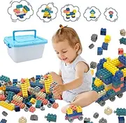 oolong 300 Pcs Building Blocks,Building & Construction Toys,Educational Lego Blocks, with Torage Box,Suitable for All Children Intelligence Development Brain Stimulation,Parent-Child Interaction Toys