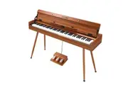 Melodic Keyboard Electric Digital Piano Hammer Action 88 Key Weighted 128 Polyphony Wood Colour