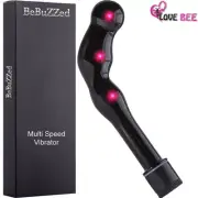 Hooky Vibrating Anal Plug Butt Prostrate Massager Big Bead Male Dildo Sex Toy