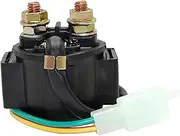 QASULER Starter Relay Solenoid ATC200 ATC200E ATC200M SL350 TRX200 TRX300 FW CBX1000 TRX400 EX CB360 RZR170 VT1100C RZR170 Motorcycle Engine Start Relay