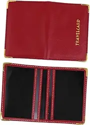 HAPINARY 1pc Id Case Stickers Id Card Protector Credit Sleeve Trading Card Protector Portable Holder Case Credit Bag Case Wallet Women Wallet for Men Front Pocket Holder Wallet Chain Pu
