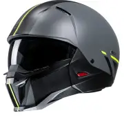 I20 Batol Grey Yellow MC3HSF Open Face Helmet