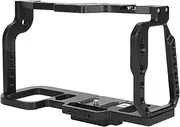 for BMPCC 4K 6K Cage Professional for Blackmagic Design Pocket Cinema Camera with Cold Shoe Built in Rail