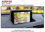 AUDI Q3 3G MMI Touch overlay GPS Navigation retrofit