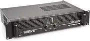 Skytec SKY-2000 II – Audio Amplifier (2.0, 1000 W, A/B, RCA, 6.3 mm, 220 – 240 V) Black