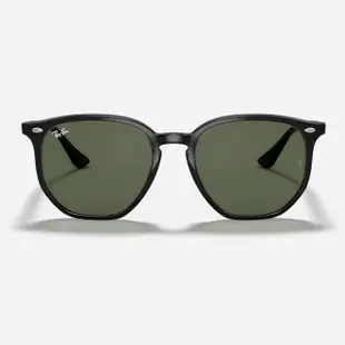 【RayBan 雷朋】六角形膠框太陽眼鏡(RB4306F-601/71 54mm)