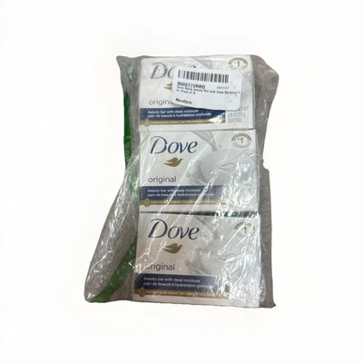 Dove Original Bar Soap With Deep Moisture 3 Pack