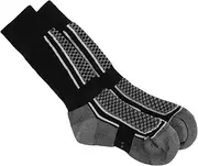 [HONMEET] Equestrian Stockings Boys and Girls Adults Riding Socks Thick Running Socks High Tube Design for Protection Grey