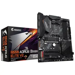 GIGABYTE技嘉 B550 AORUS ELITE V2 ATX/AM4腳位/主機板/原價屋