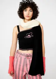 Cuties N Cream Two Tone Scarf