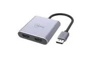 Cruxtec DisplayPort to Dual HDMI 4K Adapter (DT2H-4K-SG)