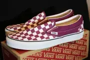 New VANS Classic Slip-O Color Theory Checkerboard Women 11 / Men 9.5 - BNIB