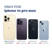 iPhone 14 Pro Max Privacy Protection Full-Coverage Tempered Glass Screen Protector - Ultra Thin & Flexible, Very Hard, HD Clarity, Long-Lasting Protection with Superb Adhesion