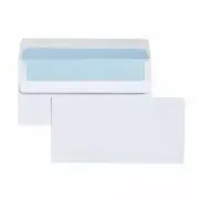 603213 15390 DL Envelopes White 80gsm 110 x 229 Secretive Plain Self/Seal Box500