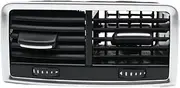 OEM 90%-95% Compatible for Audi Q7 4L 2007-2015 Front Rear Panel Dash Louver Air Conditioner Vent A/C Outlet(1 PCS Rear)
