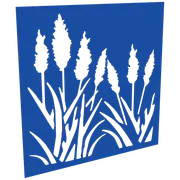ProtectorAl 300-1200w x 300-1200h Light Blue/Gloss White Bullrush Unframed Composite Deco Panel