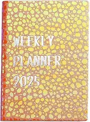 2025 Planner,A7 Weekly Planner Books - Weekly/Monthly Planning Calendar, Weekly Planner Notepad, Pocket Daily Planner for Women and Men