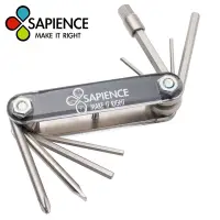 在飛比找Yahoo奇摩購物中心優惠-SAPIENCE 超值型多功能隨身9in1工具組(DT-03