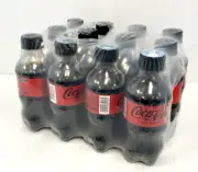 Mexican Coca Cola Zero Sugar 8oz Plastic Bottle (12 pack)