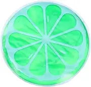 Gel Cooling Cushion Cartoon Lemon Pattern Round Ice Pad Waterproof Cooling Pillow for Summer Car and Home