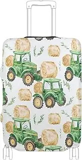 [Joisal] Farm Truck Luggage Covers Tsa Approved Fit 18-32 Inch Luggage, Farm Truck, S 18-20 in