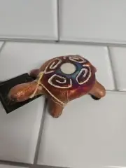 Jeremy Diller Raku Pottery ~ Turtle Fetish